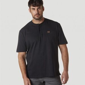 Wrangler Workwear Short Sleeve Henley 2XL